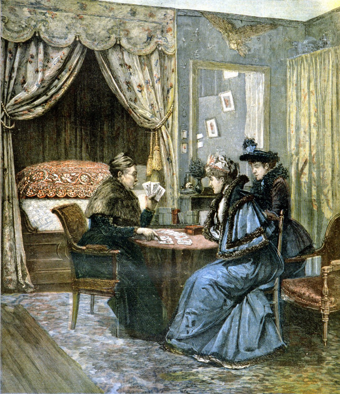 Kart atıcılar - “” Le Petite Journal” da H. Cain