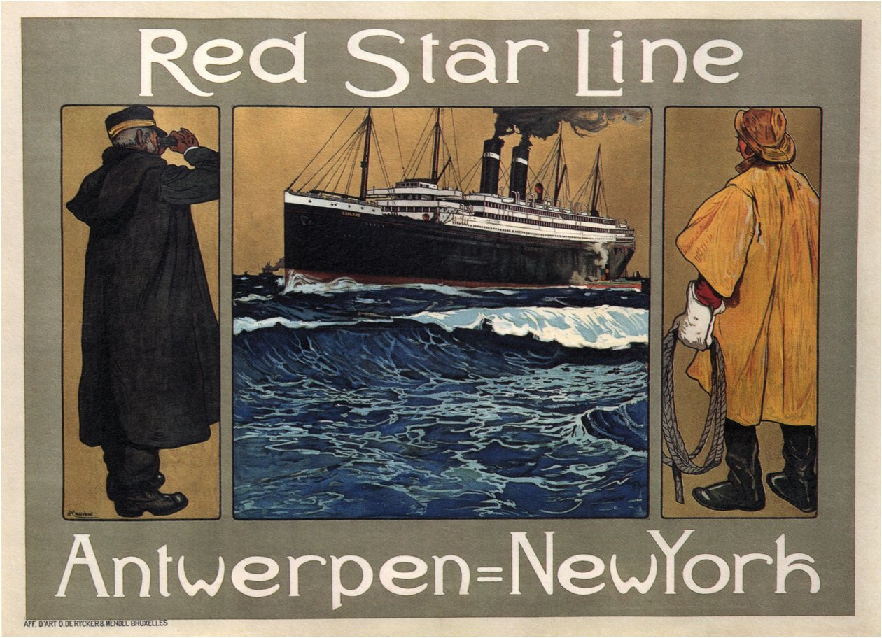 Kızıl Yıldız Hattı, 1908 by Henri Cassiers