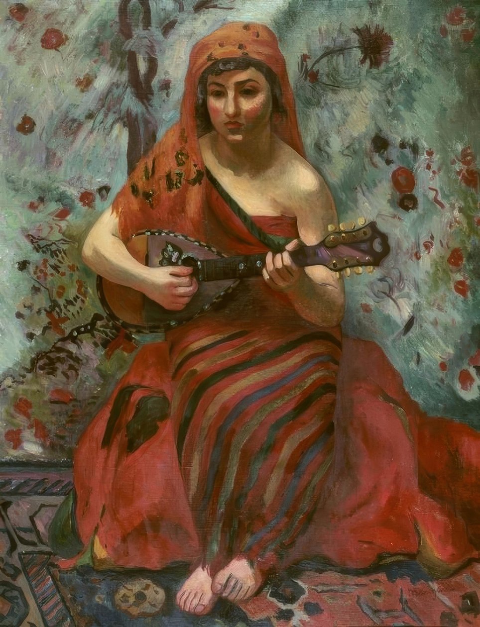 Mandolinist (La petite Marie) by Henri Charles Manguin