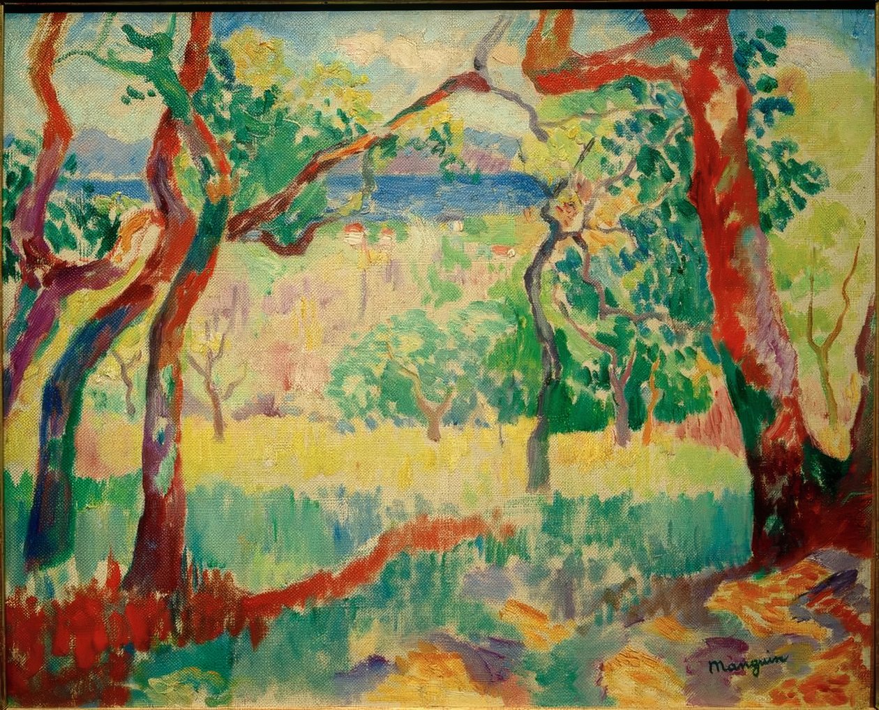 Le Vallon, Villa Demière by Henri Charles Manguin