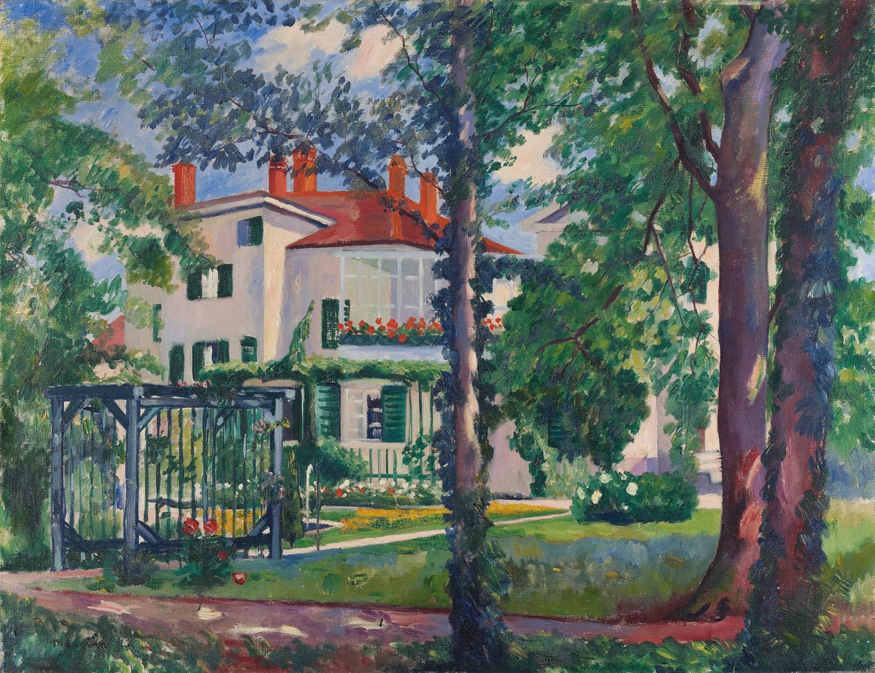 Villa Flora, Winterthur, 1912. by Henri Charles Manguin