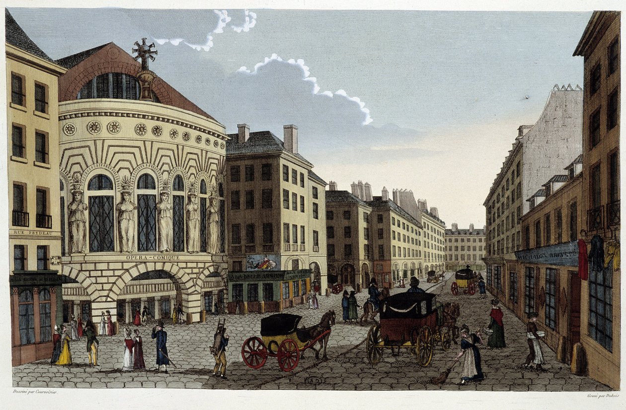 Opera Comique Tiyatrosu, 1820 dolaylarında Courvoisier 1827