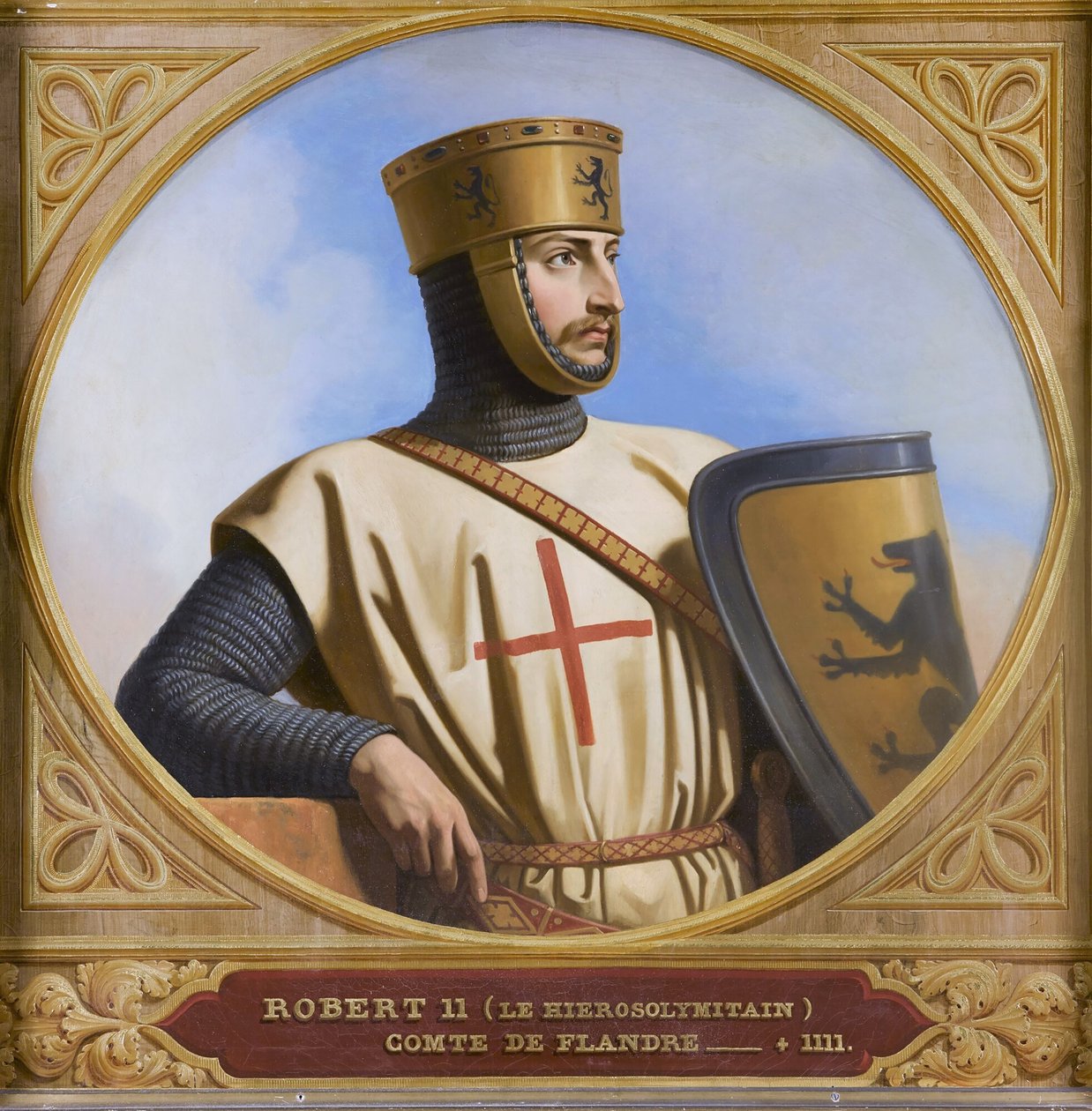 Kudüslü II. Robert, 1843. by Henri Decaisne