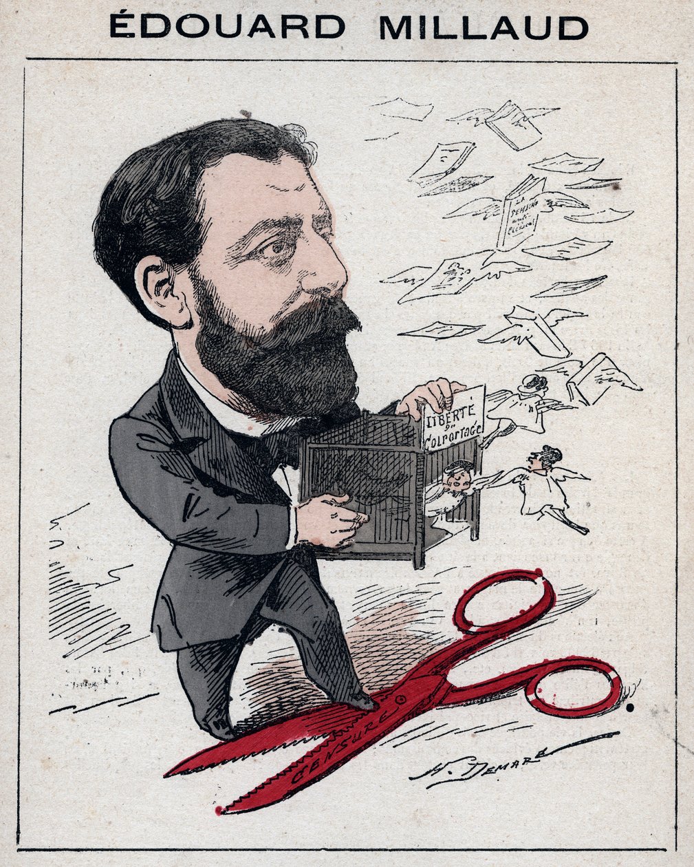Edward Millaud by Henri Demare