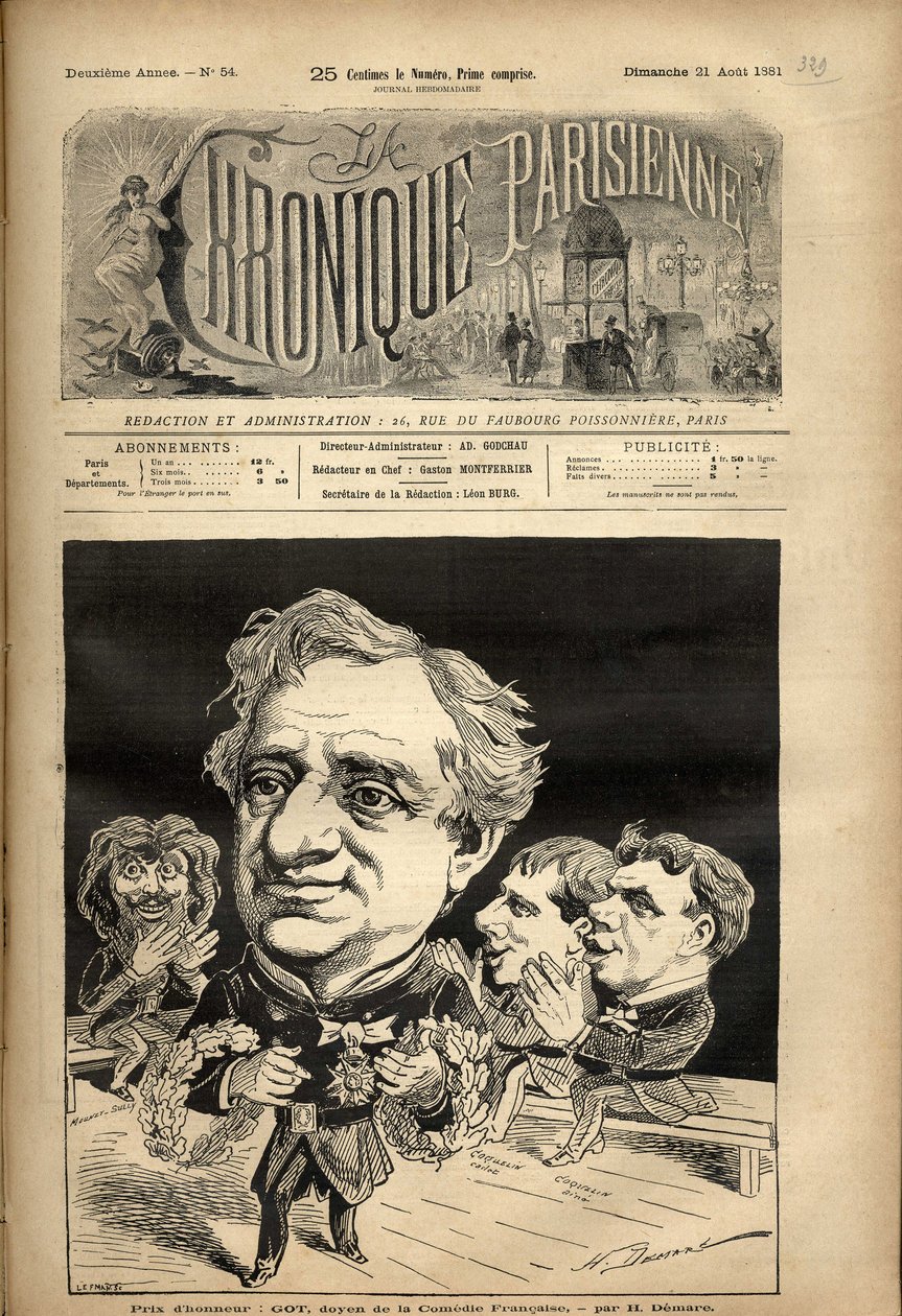 Paris Chronicle by Henri Demare