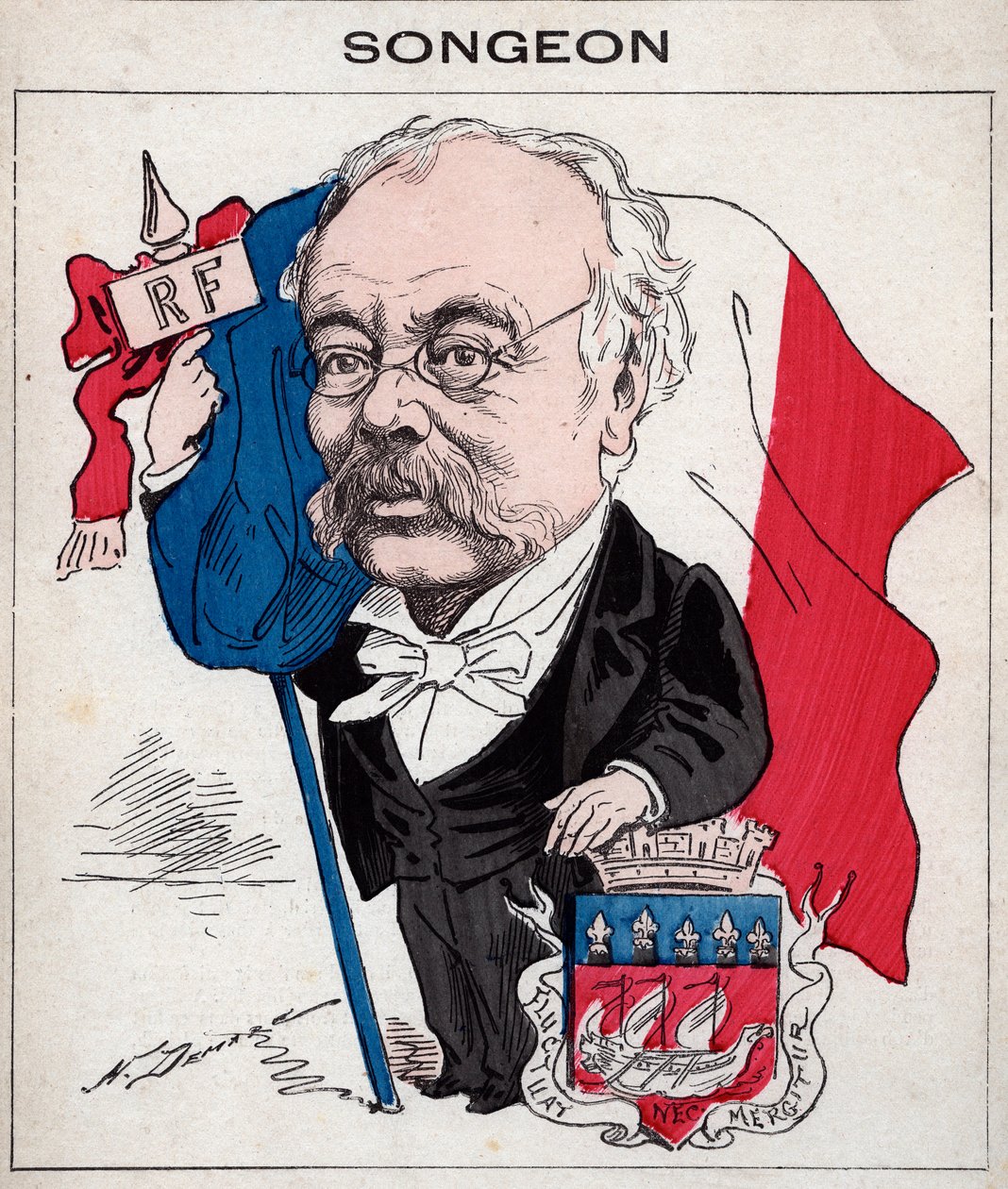Paris belediye meclisi eski başkanı Jacques Songeon