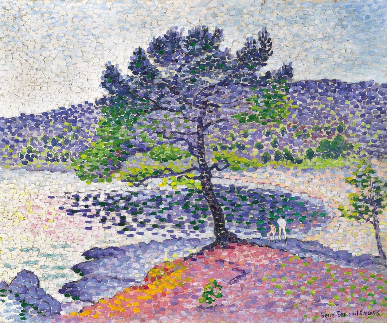 Sahil, Akşam Efekti, 1902 by Henri Edmond Cross