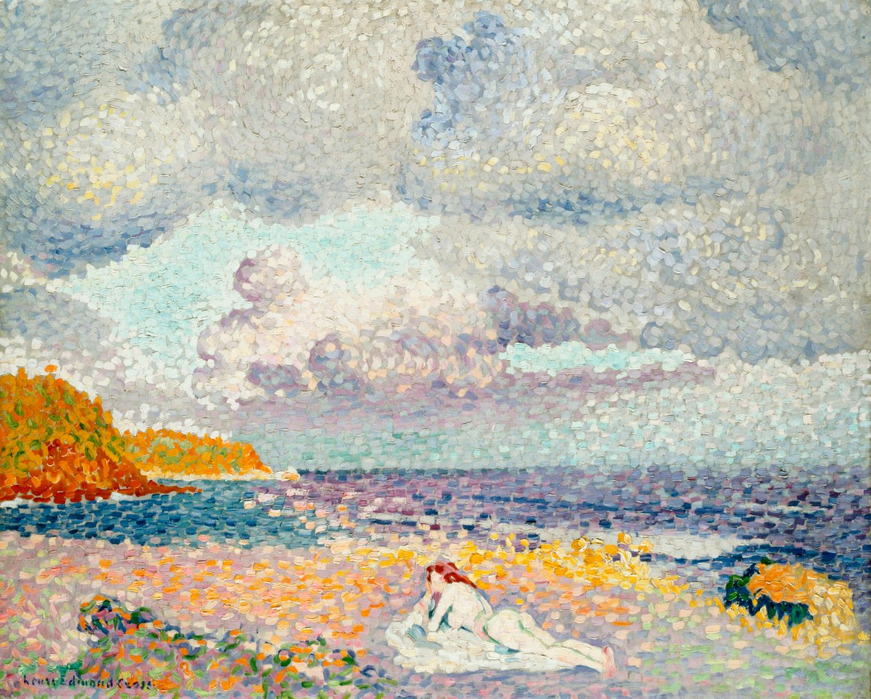 Fırtınadan Önce by Henri Edmond Cross