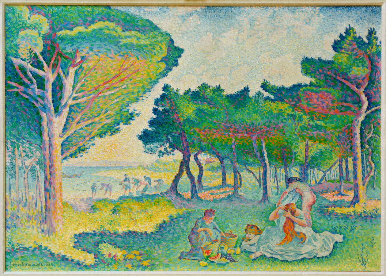 Akdeniz kenarları by Henri Edmond Cross