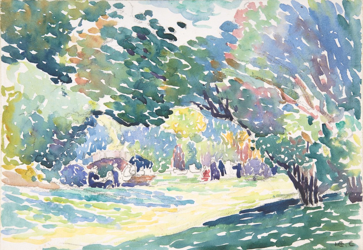 Manzara, c.1904 by Henri Edmond Cross