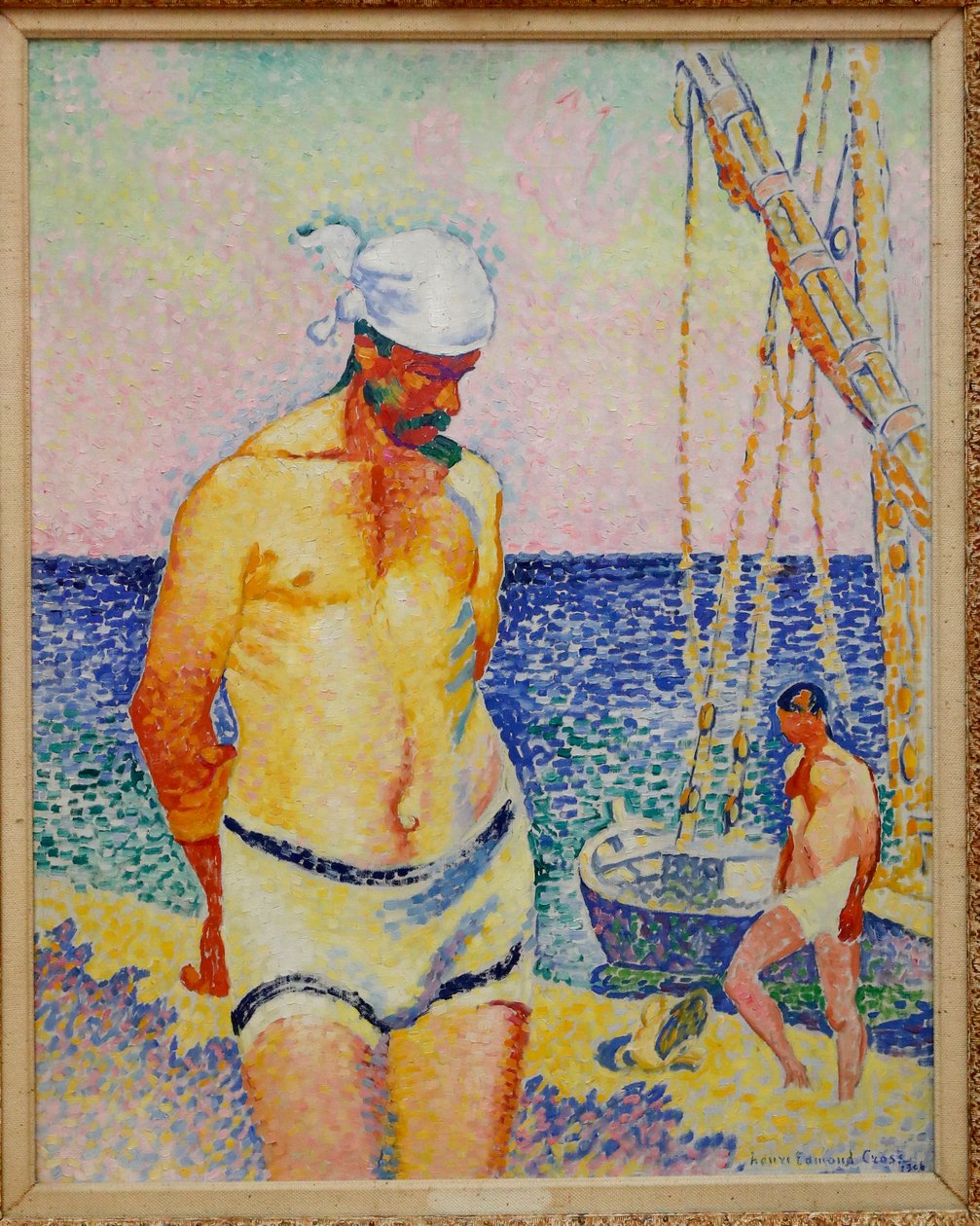 Balastçı, 1908 by Henri Edmond Cross