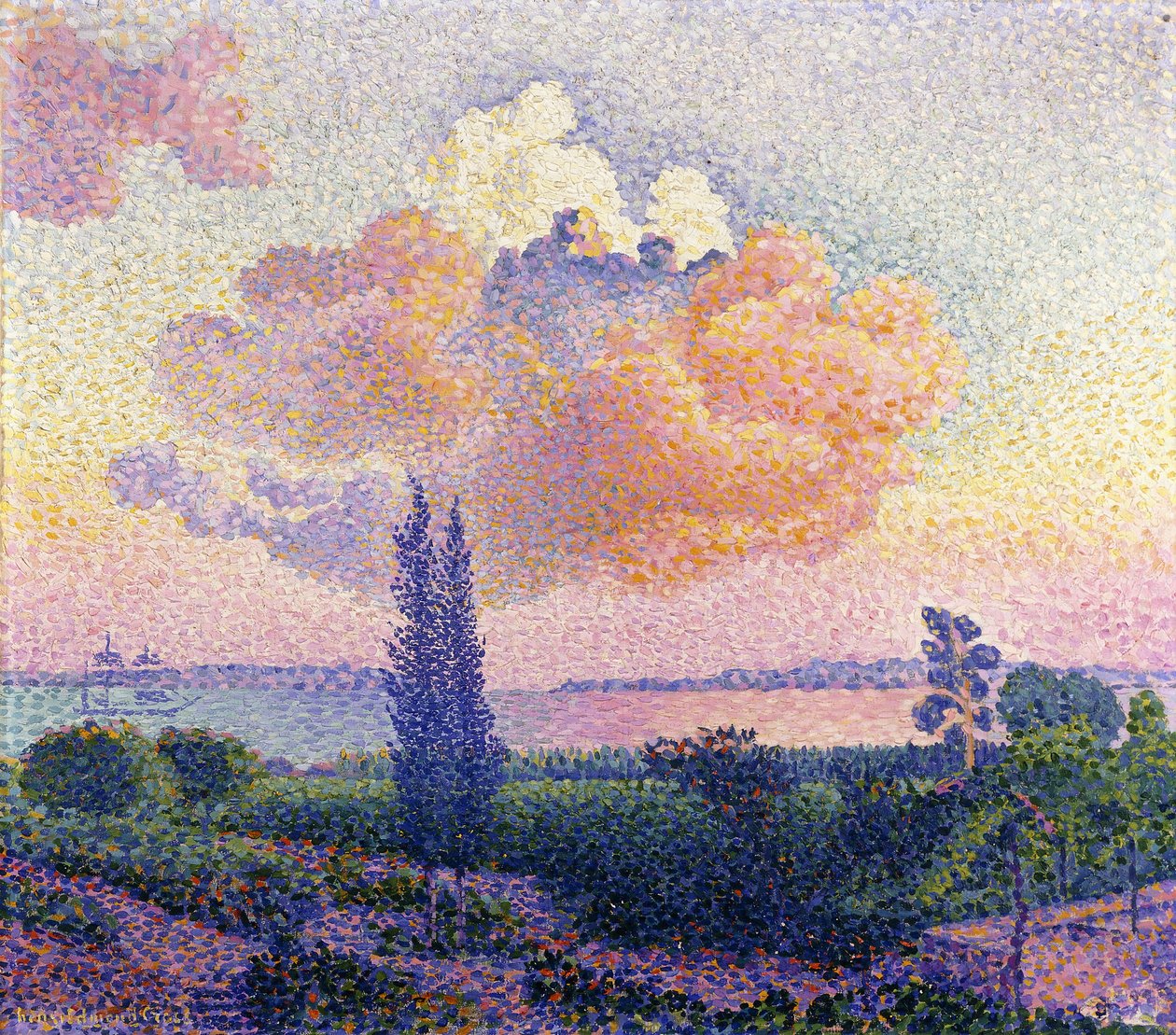 Pembe Bulutlar, c.1896 by Henri Edmond Cross