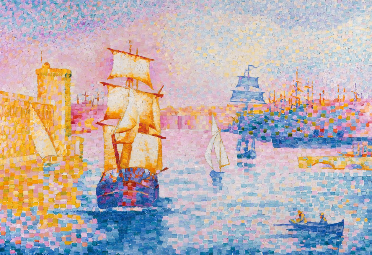 Marsilya Limanı, c.1899 by Henri Edmond Cross