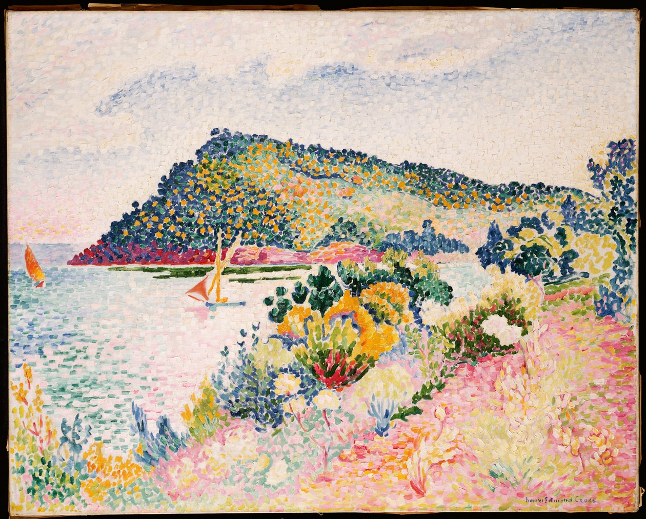 Kara Pelerin, Pramousquier Körfezi, 1906 by Henri Edmond Cross