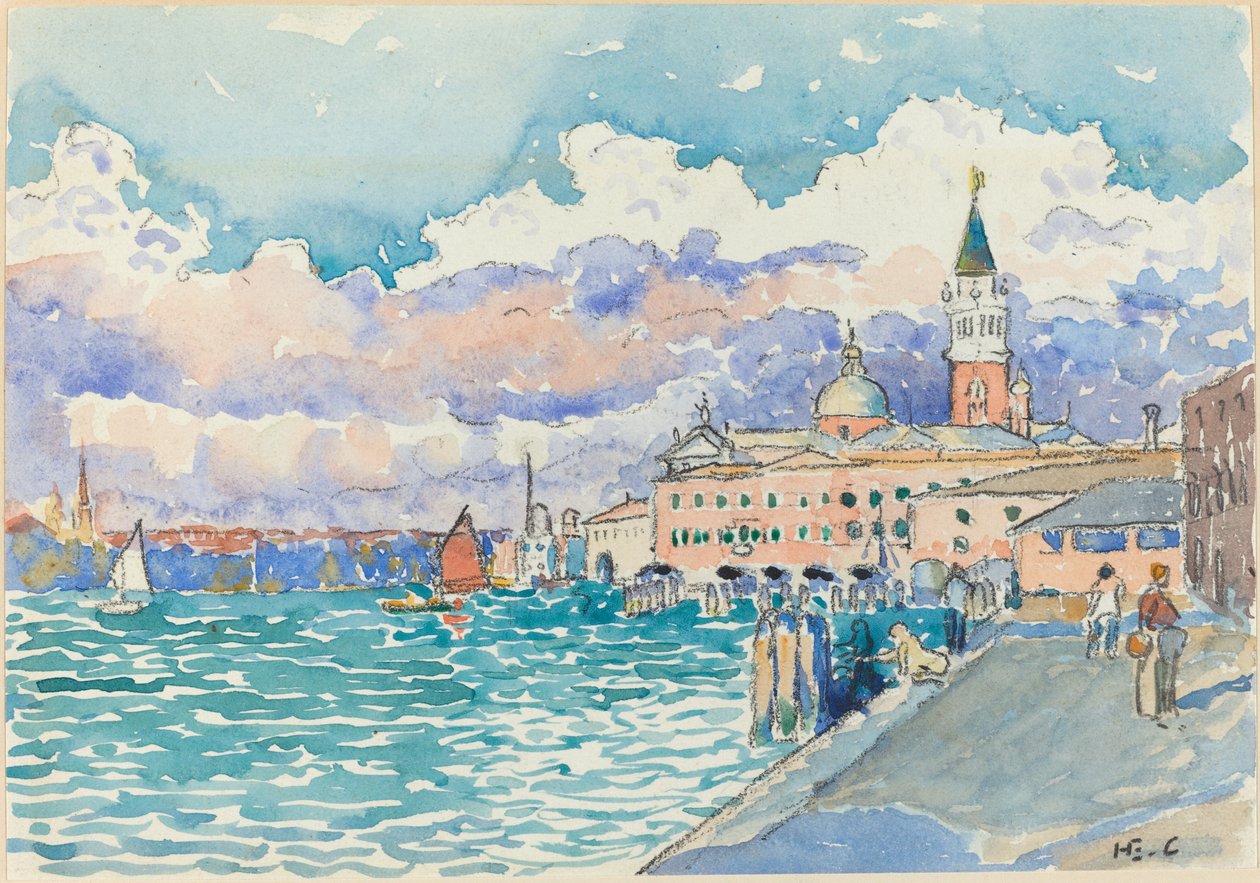 Venedik by Henri Edmond Cross