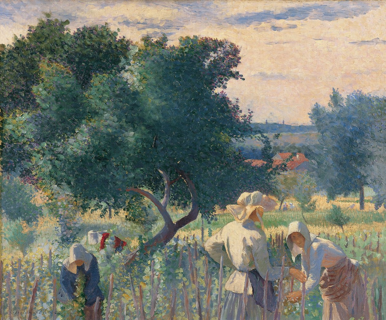 Bağları Bağlayan Kadınlar by Henri Edmond Cross