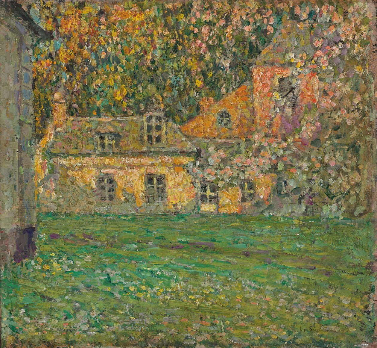 Çiçekli Ağaçlar; çiçekli ağaçlar by Henri Eugene Augustin Le Sidaner