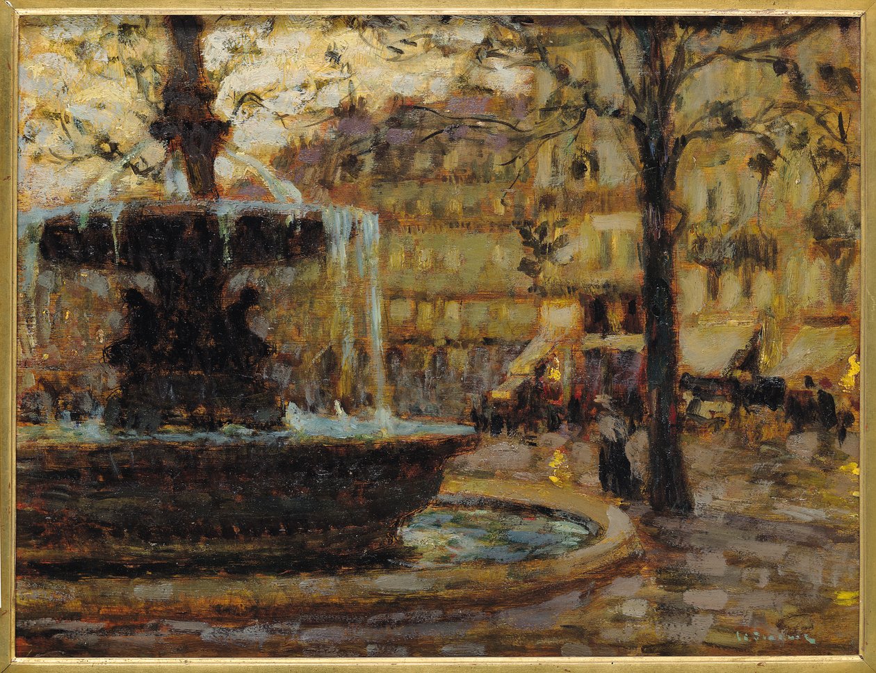 Çeşme, Paris, 1904 by Henri Eugene Augustin Le Sidaner