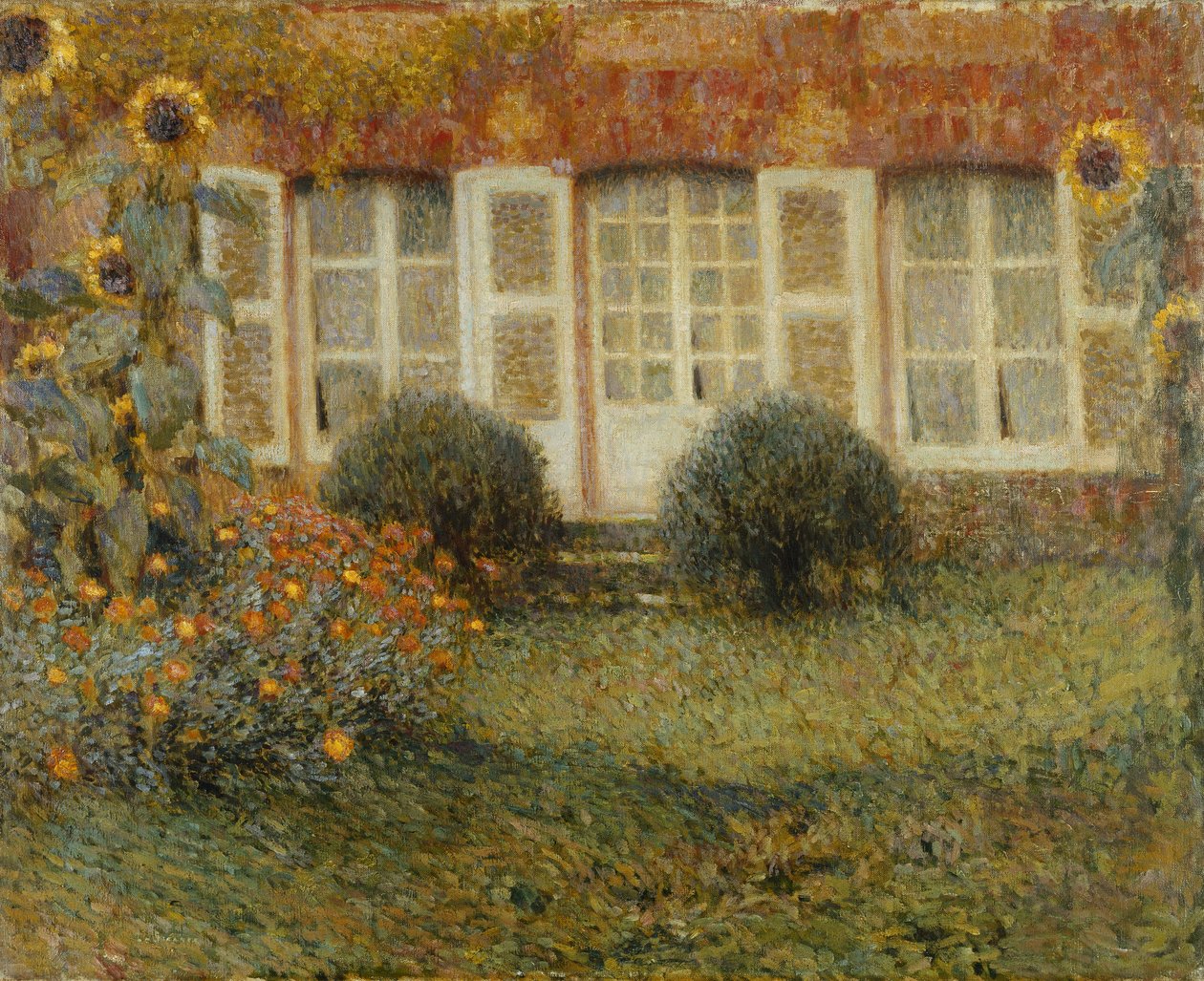 Ayçiçekli Köşk Evi; Ayçiçeği Köşkü by Henri Eugene Augustin Le Sidaner