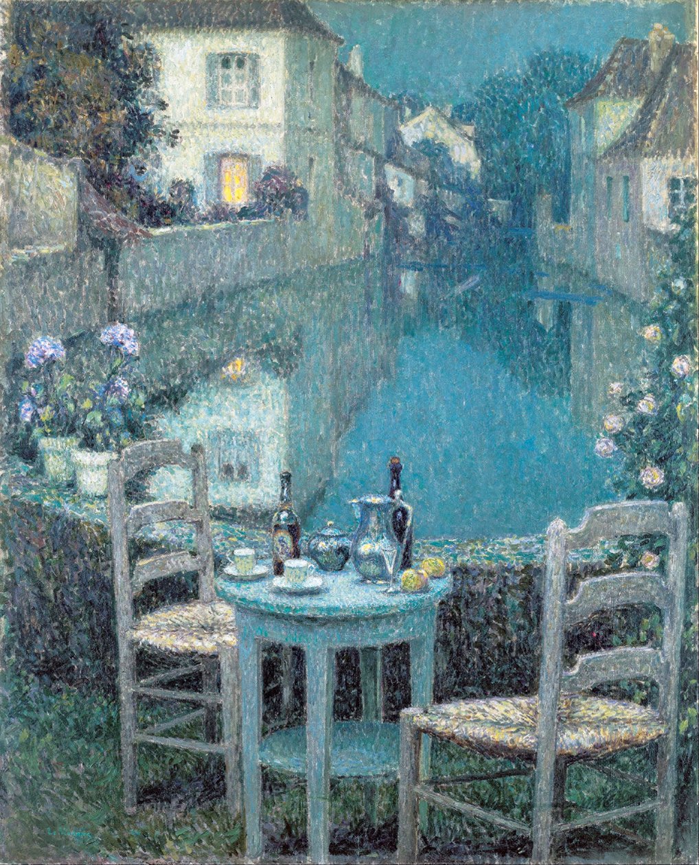 Akşam Alacakaranlığında Küçük Tablo par Le Sidaner, Henri (1862-1939) by Henri Eugene Augustin Le Sidaner