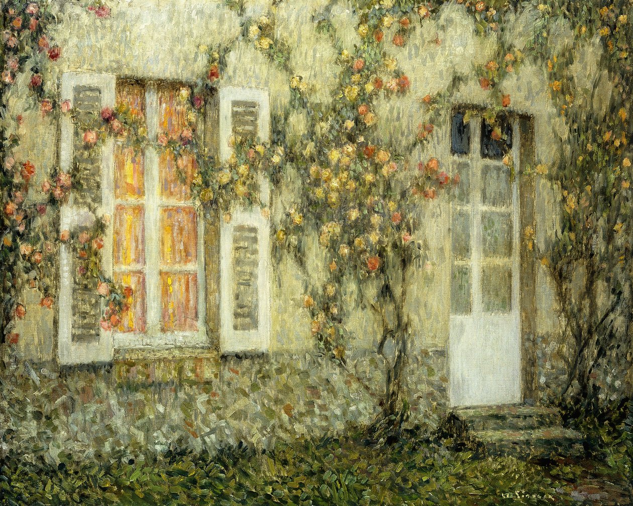 Gül Evi; Gül Evi by Henri Eugene Augustin Le Sidaner
