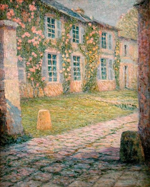 Güllü Ev, Versay by Henri Eugene Augustin Le Sidaner