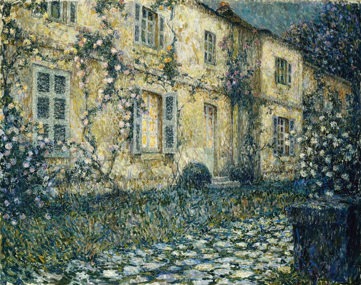 Yaz Evi; yazlık ev by Henri Eugene Augustin Le Sidaner