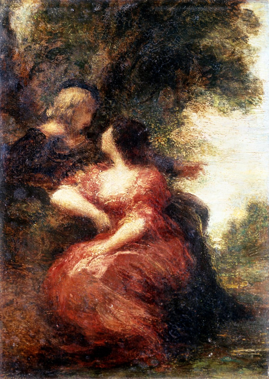 Ozan ve hanımı. Henri Fantin-Latour