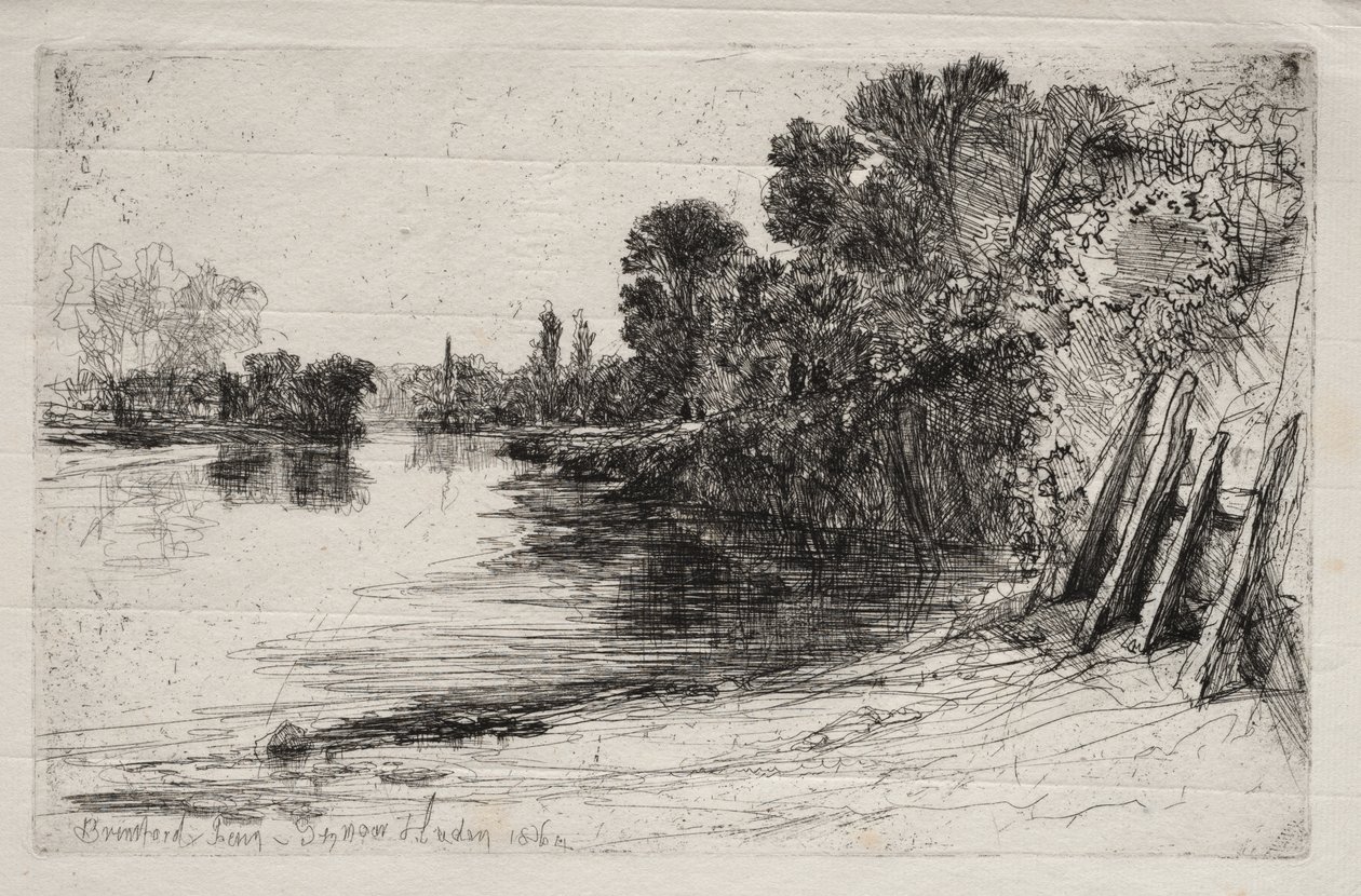 Brentford Feribotu by Ignace Henri Jean Fantin Latour