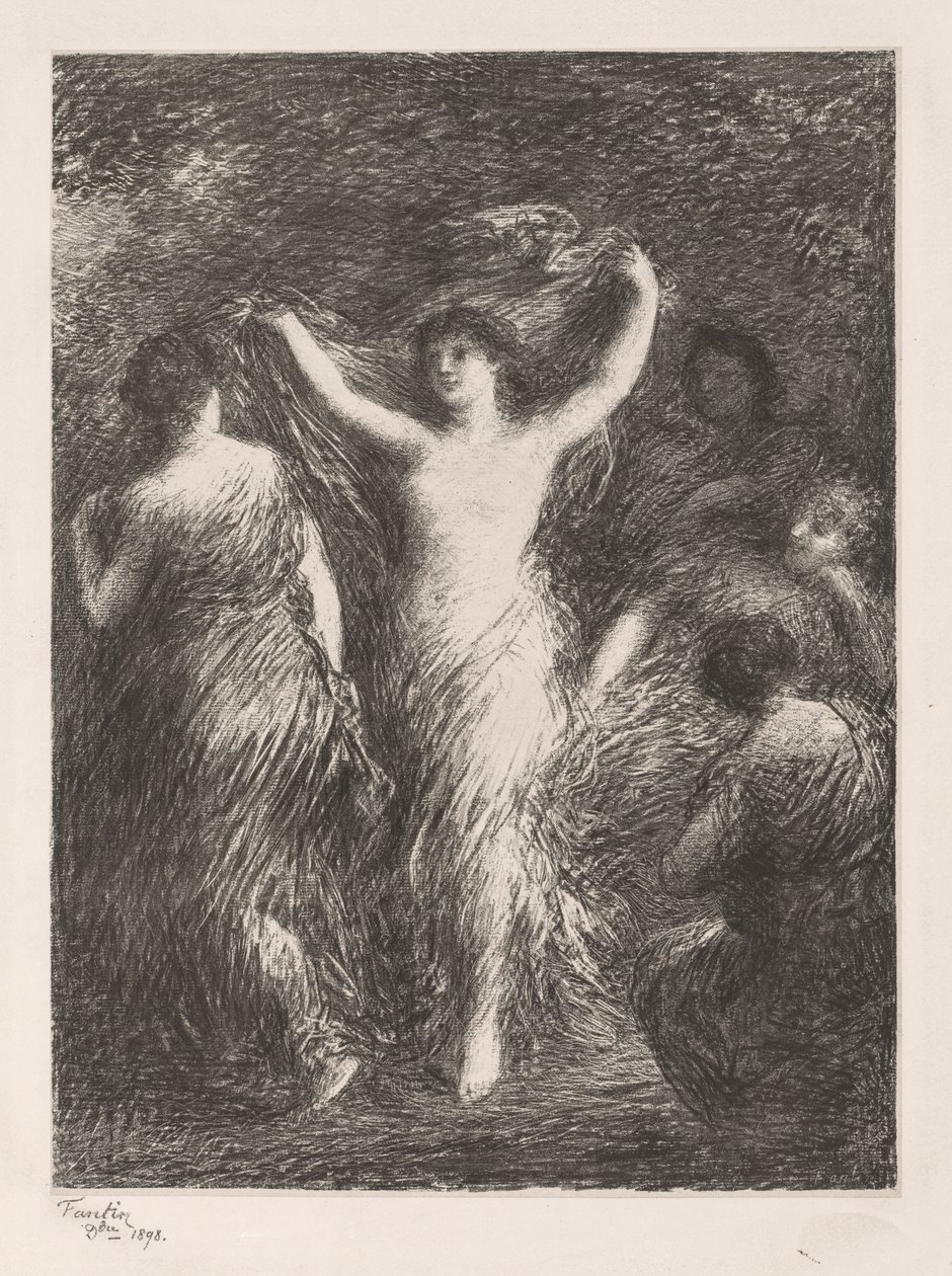 Dans by Ignace Henri Jean Fantin Latour