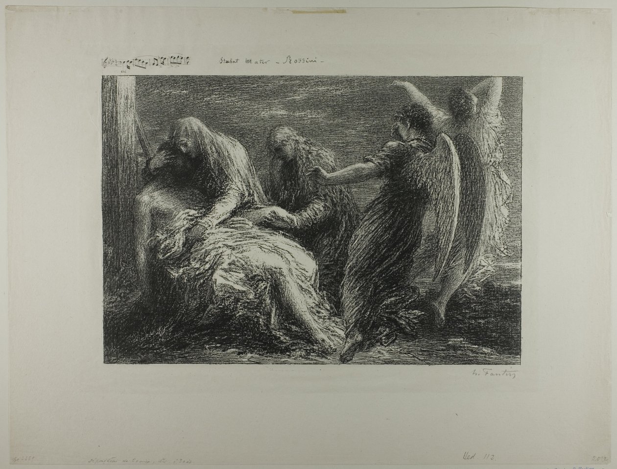 Haçtan Biriktirme by Ignace Henri Jean Fantin Latour