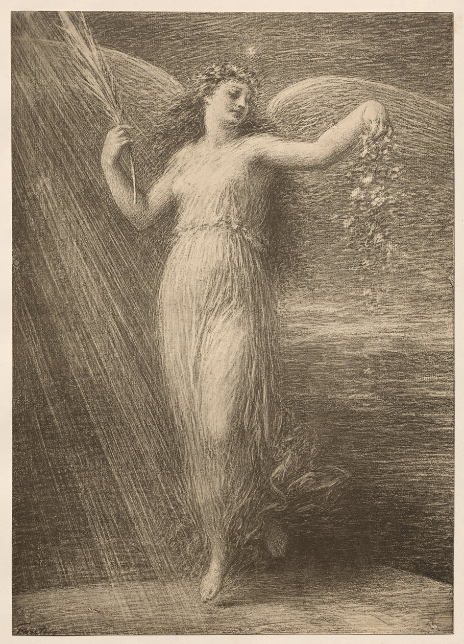 Ölümsüzlük by Ignace Henri Jean Fantin Latour