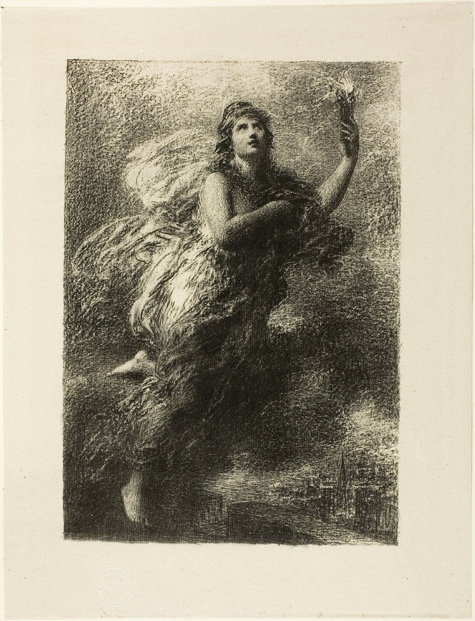 özgürlük by Ignace Henri Jean Fantin Latour