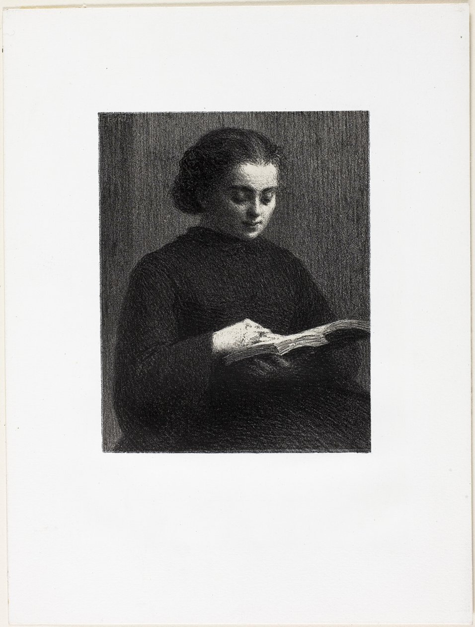 Okuma by Ignace Henri Jean Fantin Latour