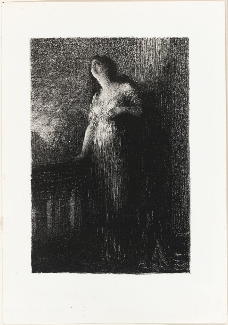 Romeo ve Juliet: Geceye Güvenmek by Ignace Henri Jean Fantin Latour