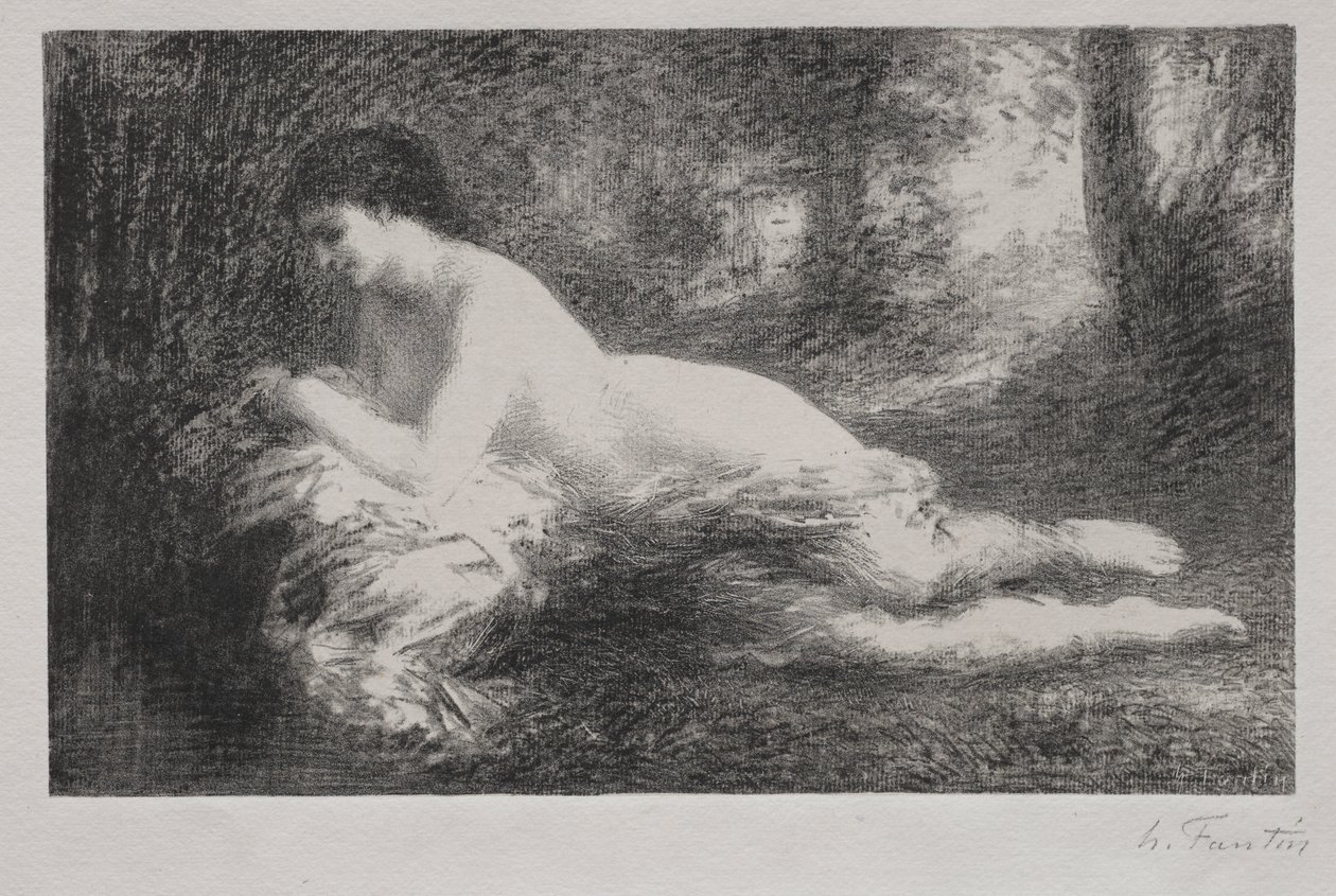 Réverie by Ignace Henri Jean Fantin Latour
