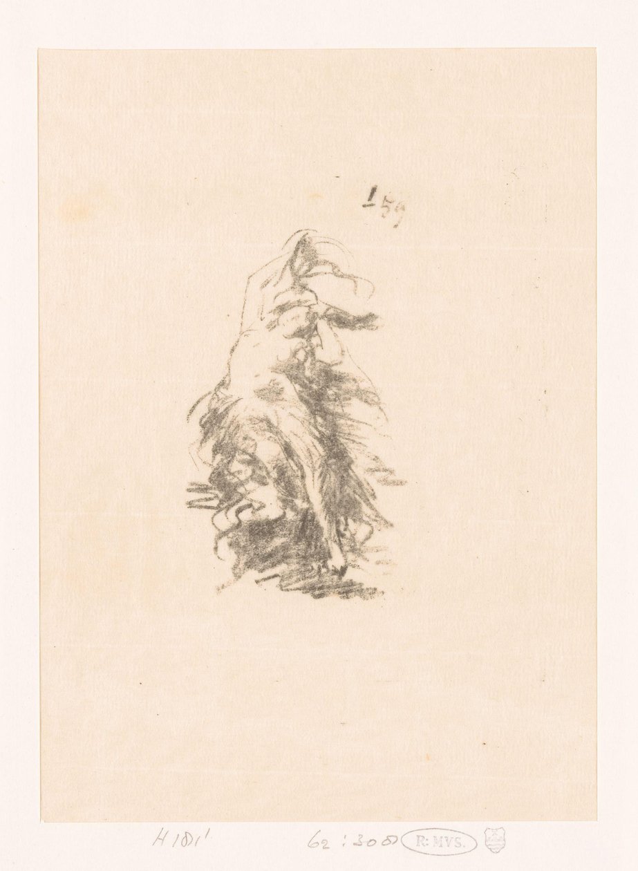 Dans eden bir kadının çalışması by Ignace Henri Jean Fantin Latour