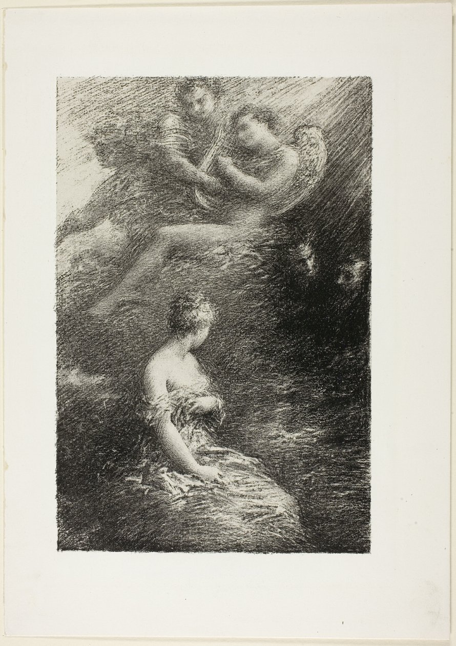 Faust'un Laneti: Marguerite'nin Görünüşü by Ignace Henri Jean Fantin Latour