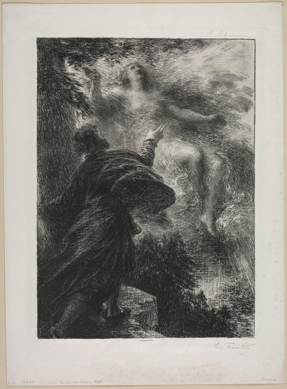 Alplerin Perisi by Ignace Henri Jean Fantin Latour