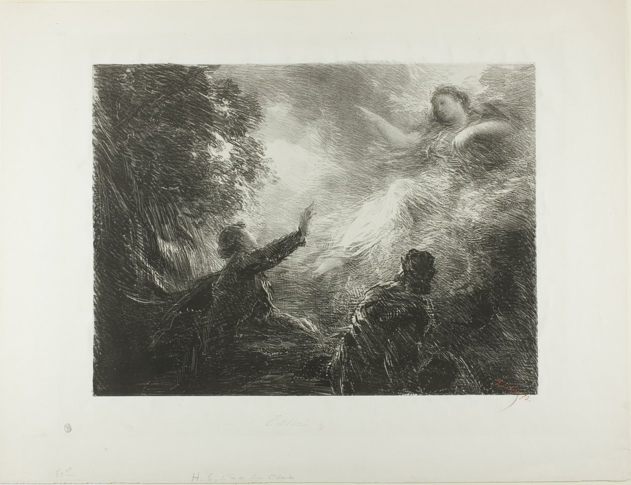 Alplerin Perisi by Ignace Henri Jean Fantin Latour