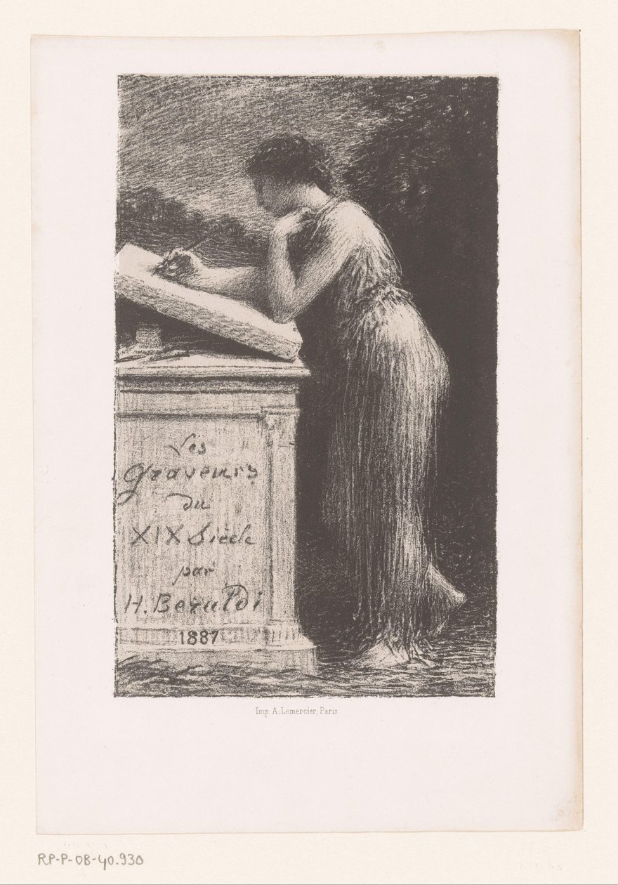 Titelpret voor: XIX yüzyılın Gravürcüleri Litografi by Ignace Henri Jean Fantin Latour