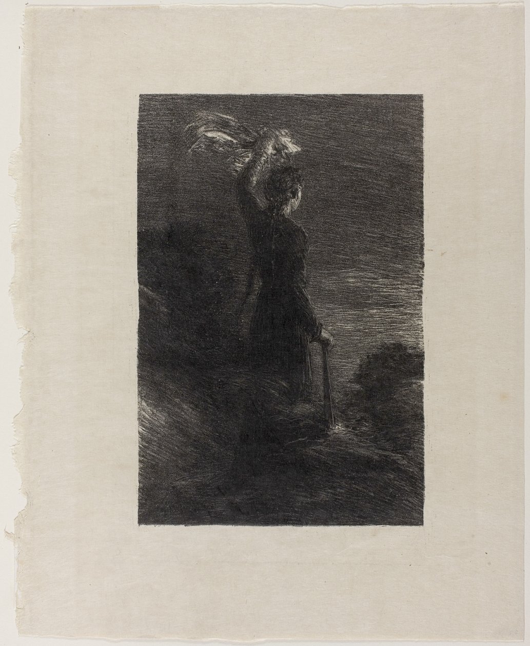 Tristan ve Isolde, II. Perde: Gece Sinyali by Ignace Henri Jean Fantin Latour