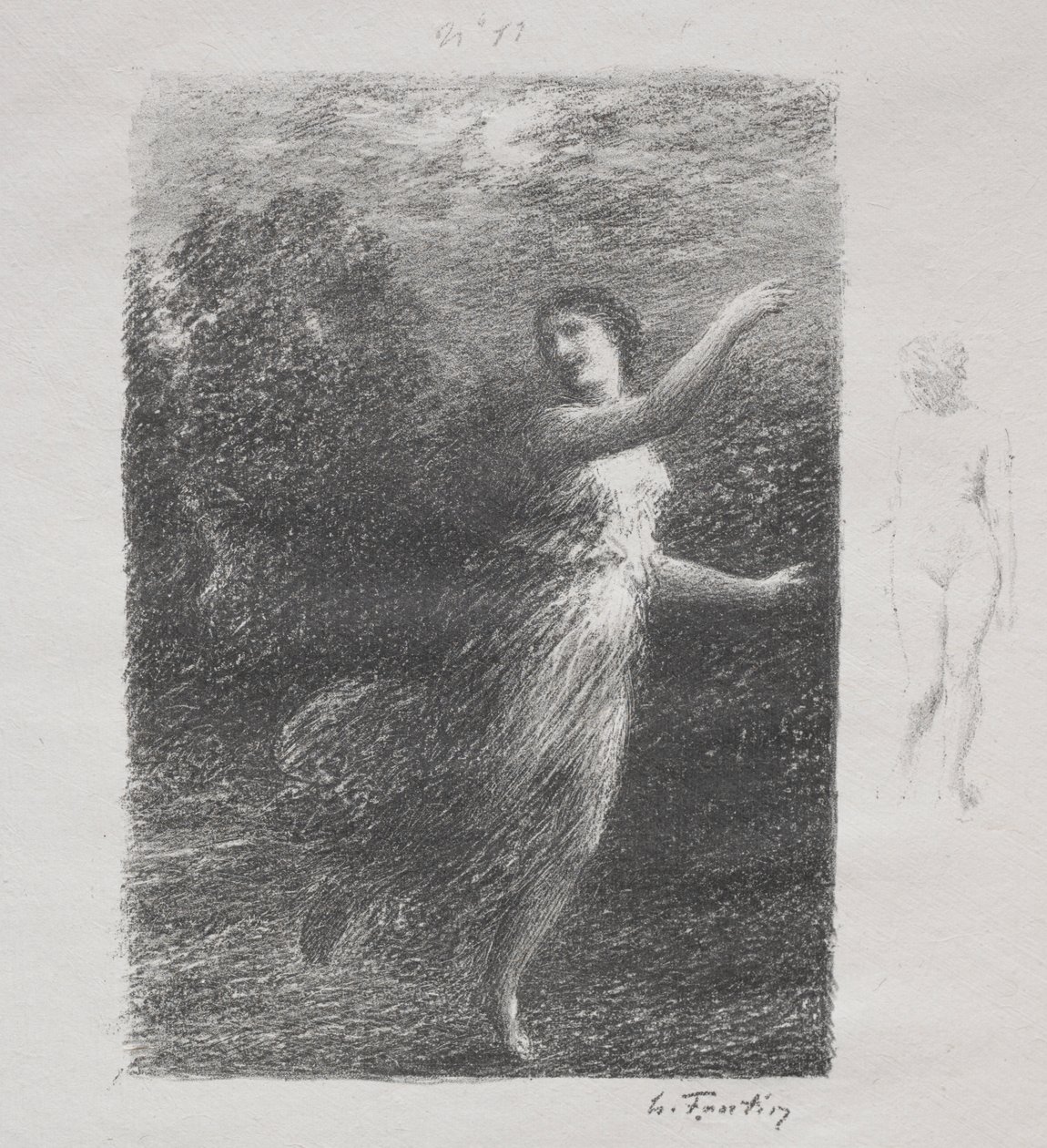 XXIV by Ignace Henri Jean Fantin Latour