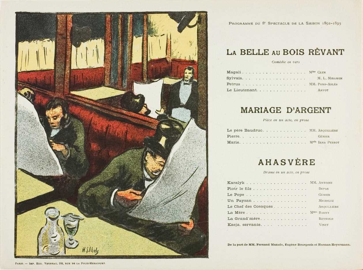  by Henri Gabriel Ibels