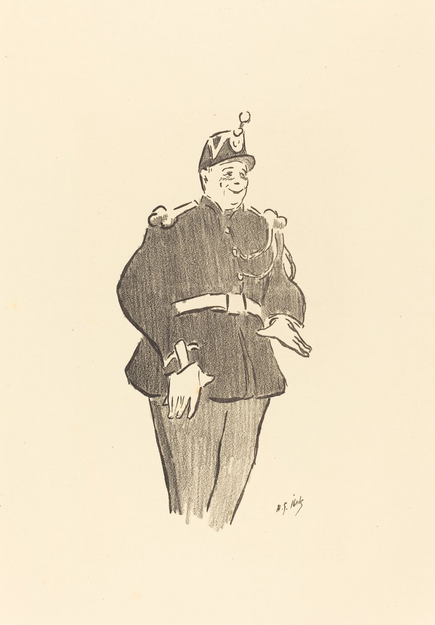 Memur by Henri Gabriel Ibels