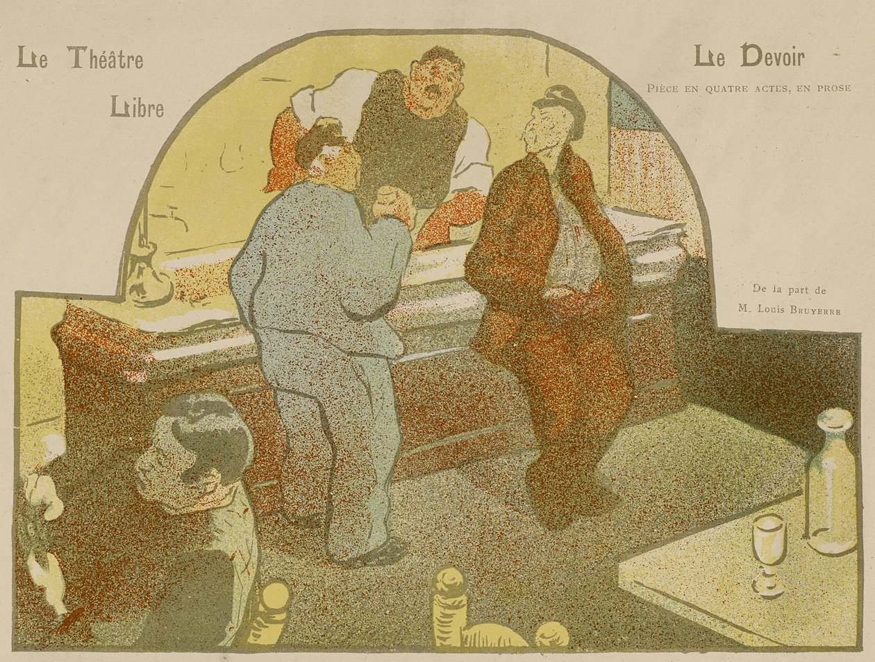 Özgür Tiyatro: Le Devoir by Henri Gabriel Ibels