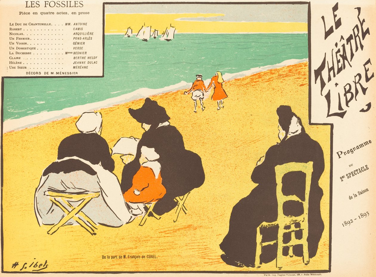 fosiller by Henri Gabriel Ibels
