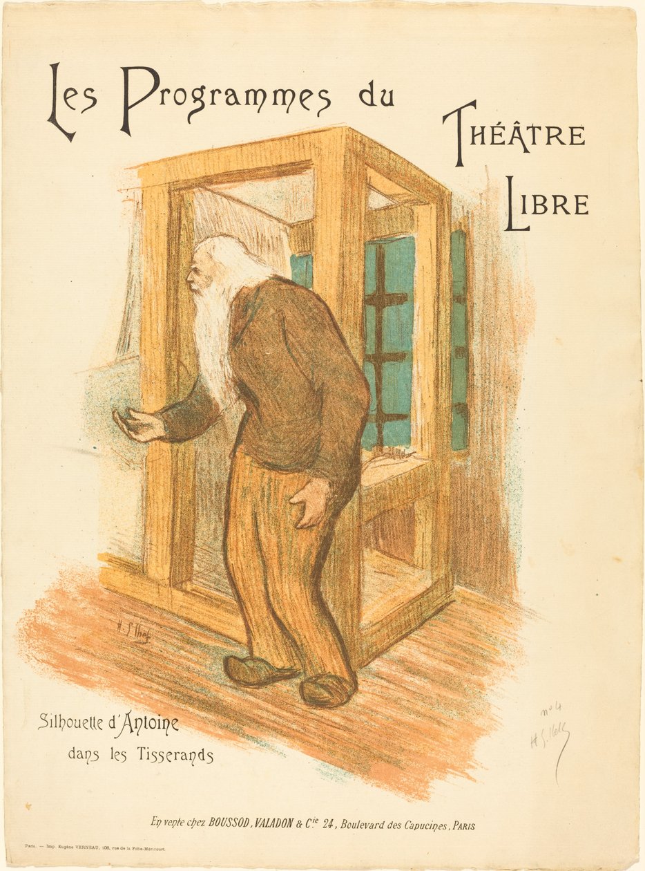 Ücretsiz Tiyatro Programları by Henri Gabriel Ibels