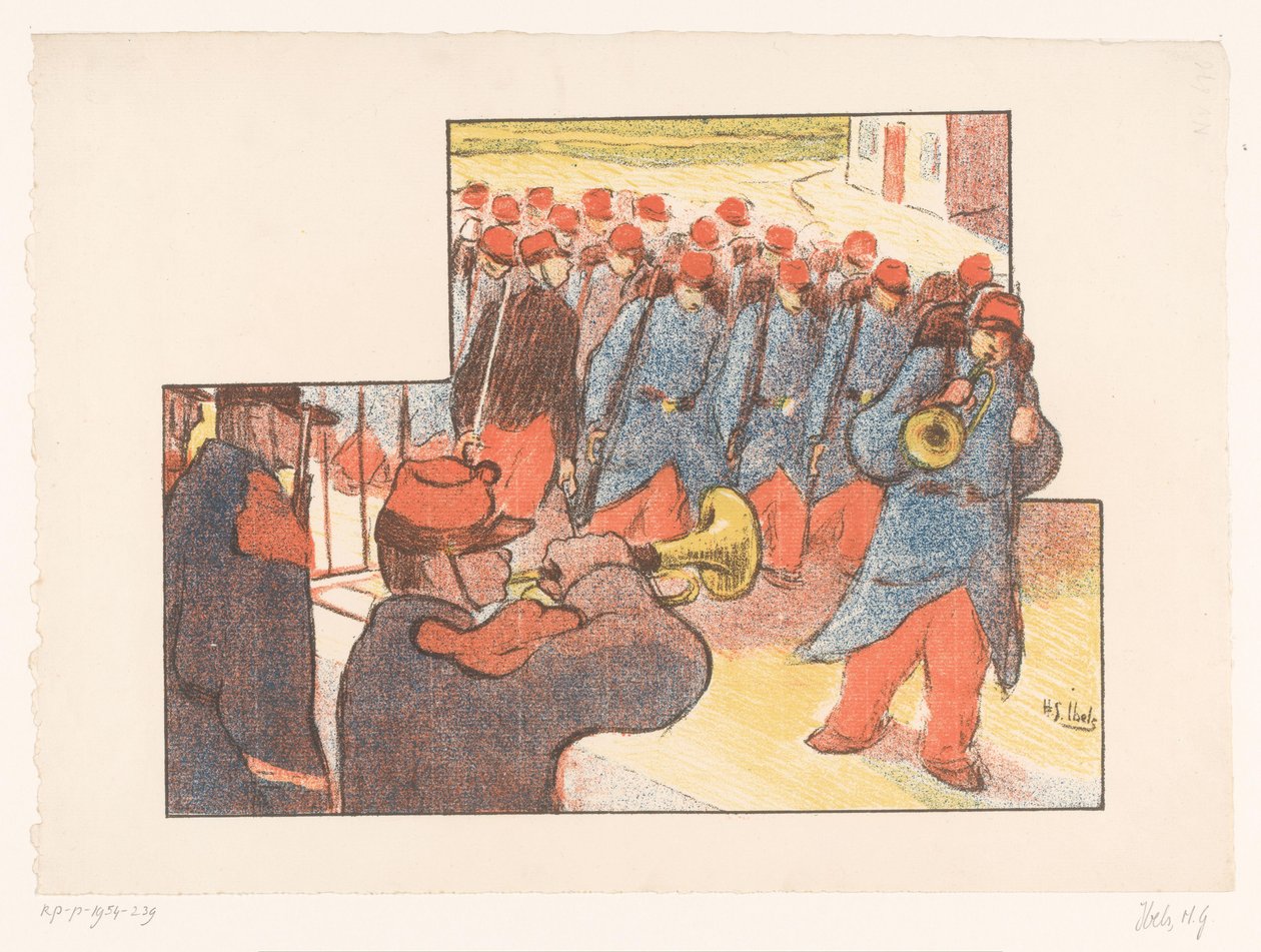 Askeri geçit töreni Théâtre Libre Performansları (dizi adı) Les Programs du Théâtre Libre (dizi adı) by Henri Gabriel Ibels