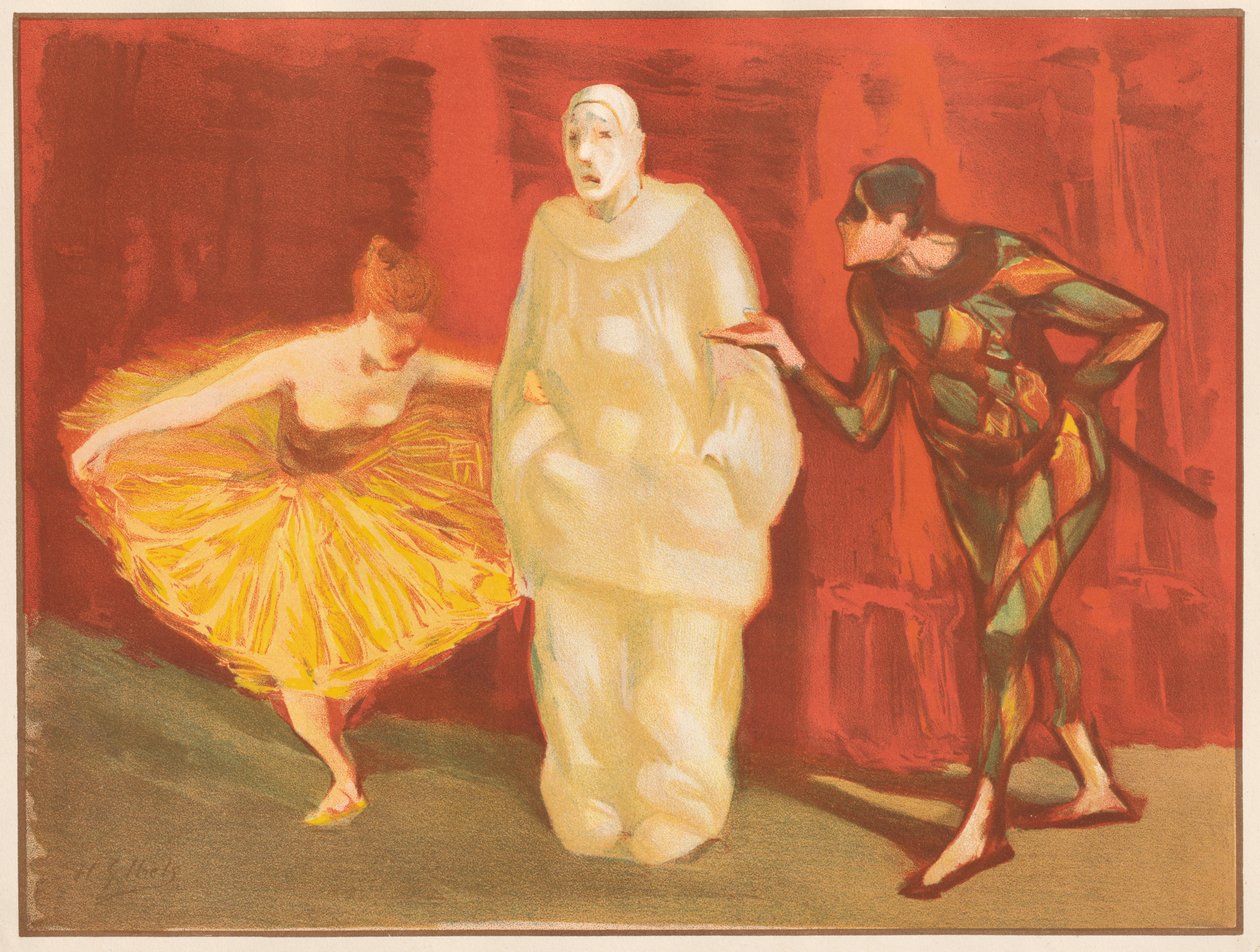 Pandomim, 1899. by Henri Gabriel Ibels